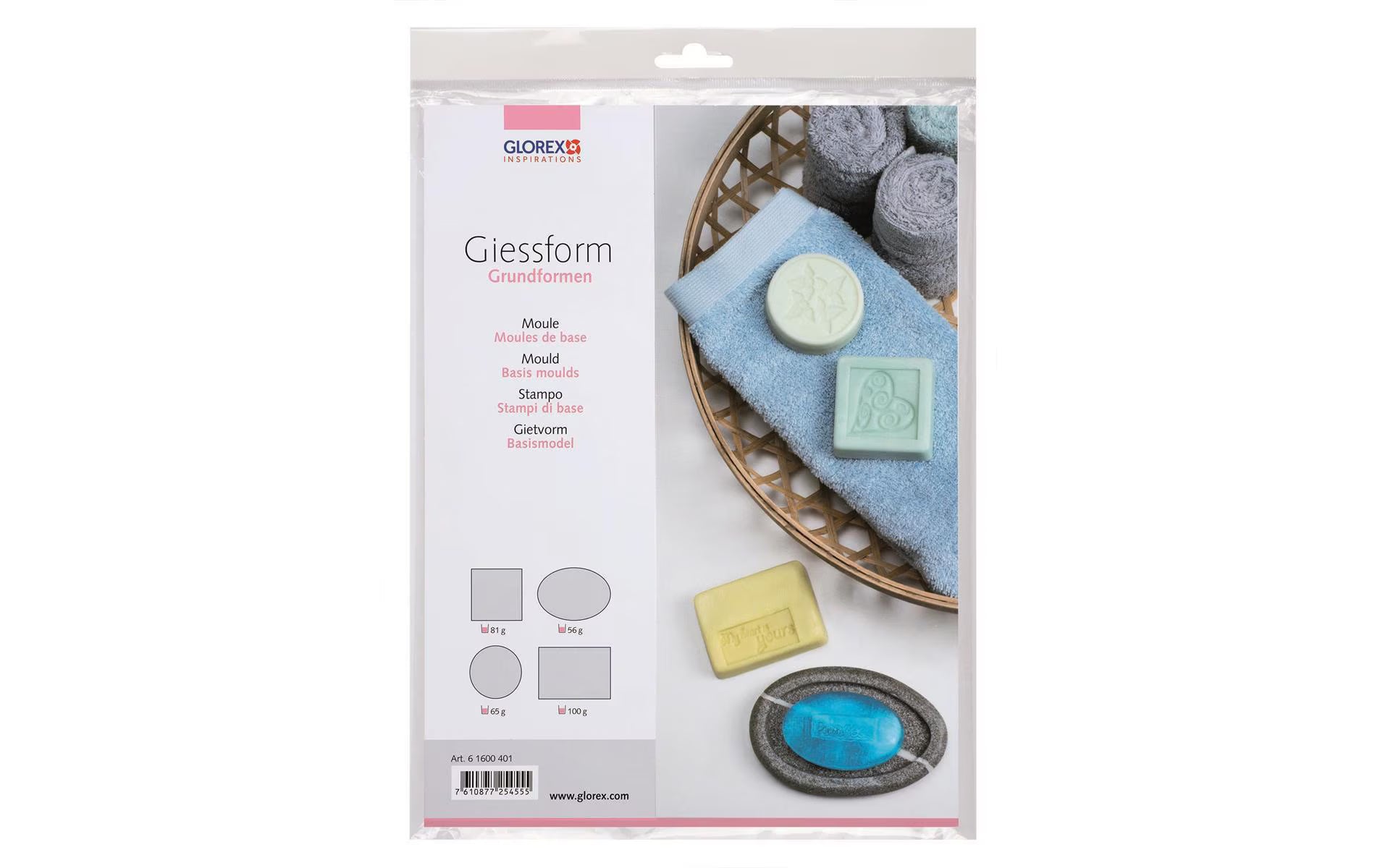 Glorex Seife Giessform