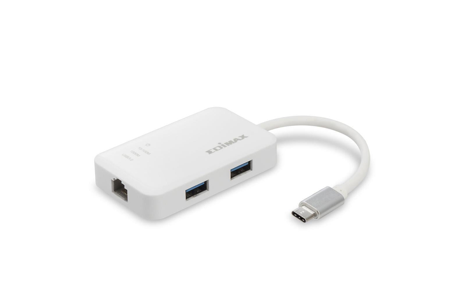 Edimax EU-4308: USB-C zu 1Gpbs LAN, 3xUSB3
