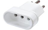 Reiseadapter 3-Pol Italien / Schweiz