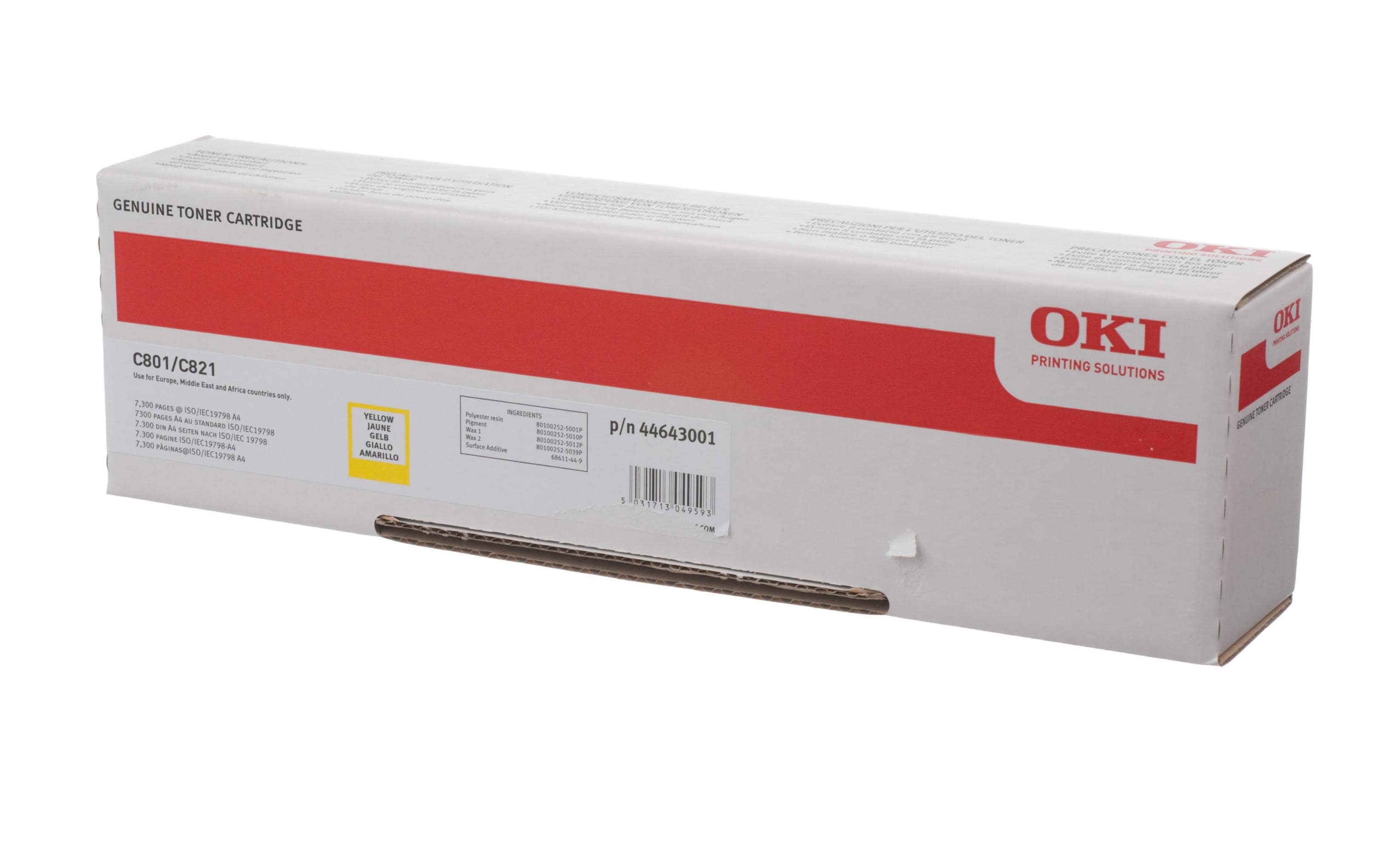 Oki Toner 44643001 zu Oki C801/821