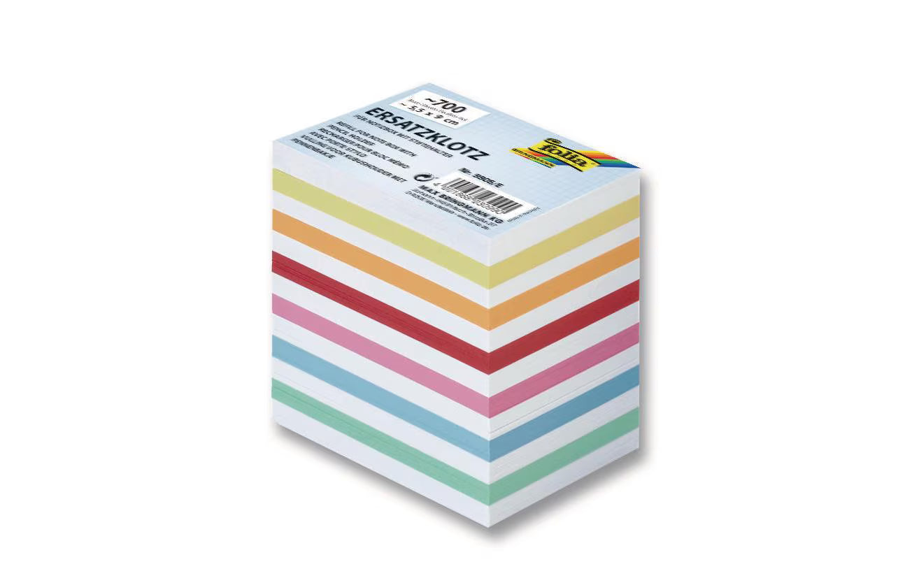 Folia Zettelbox Ersatzpapier