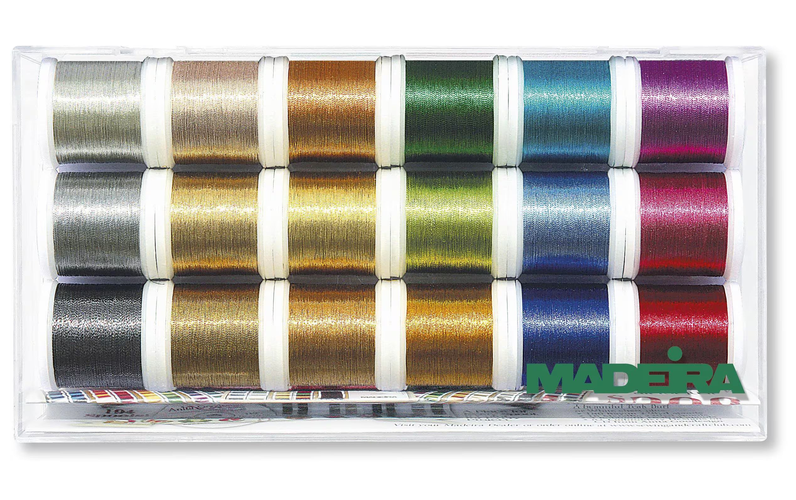 Madeira Näh- und Stickgarn Smooth Metallic