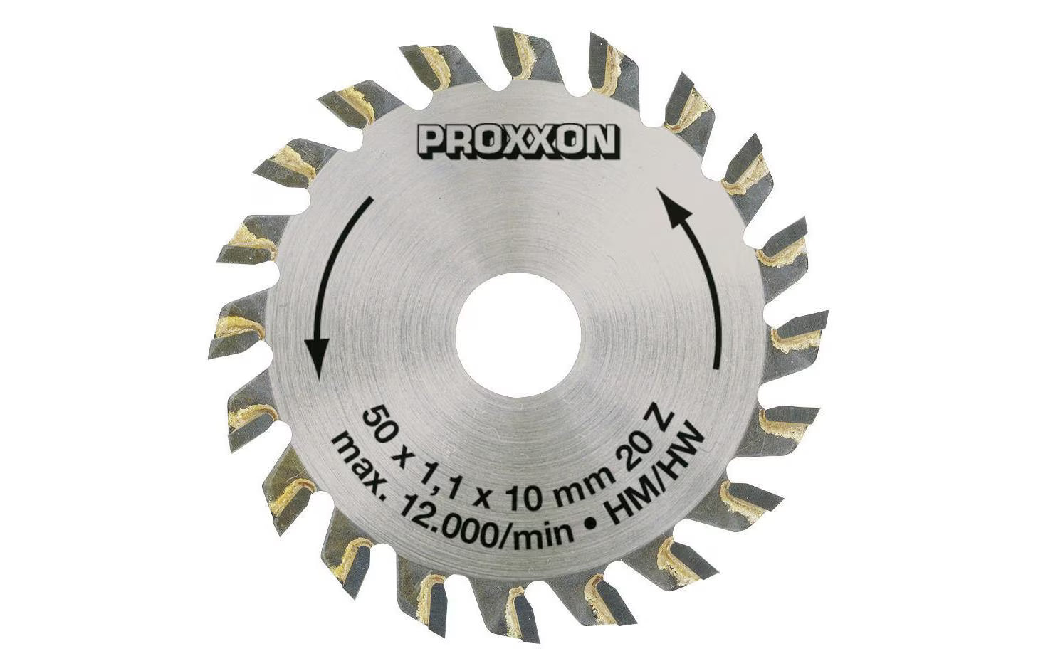 Proxxon HM-bestücktes Kreissägeblatt 20Z