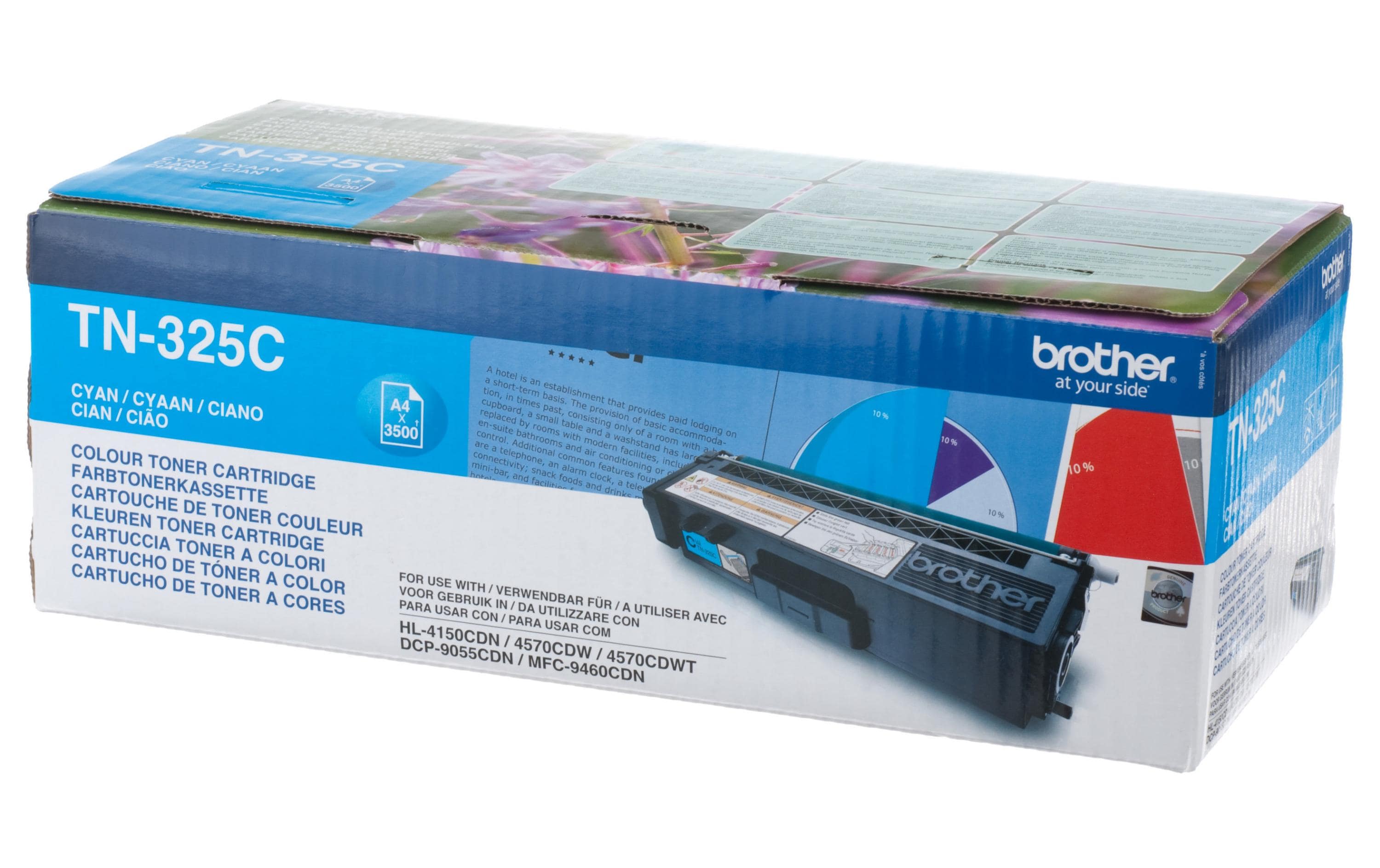 High Yield Toner cyan TN325Czu Brother