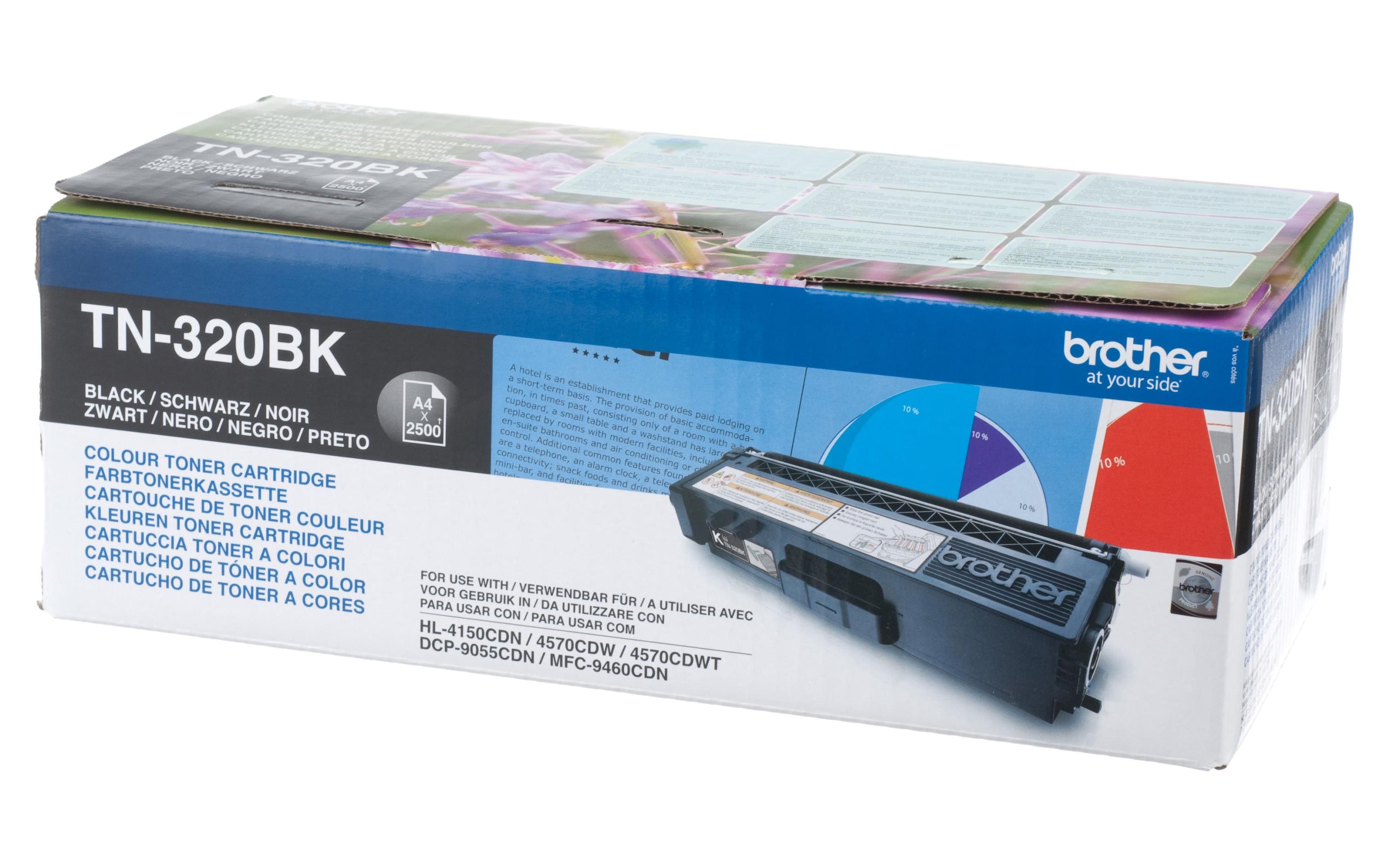Toner Brother TN-320BK Schwarz