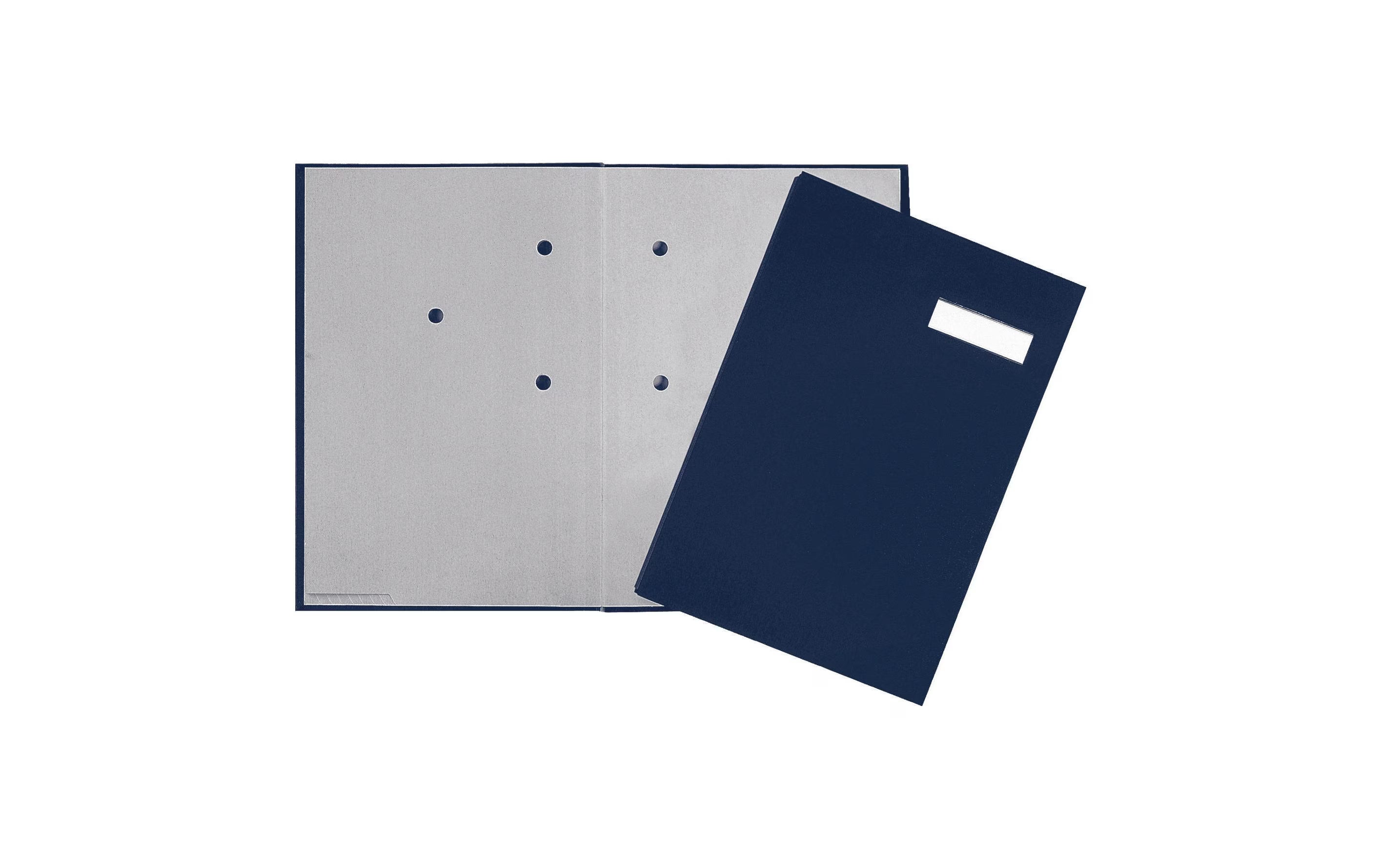 Pagna Unterschriftenmappe blau