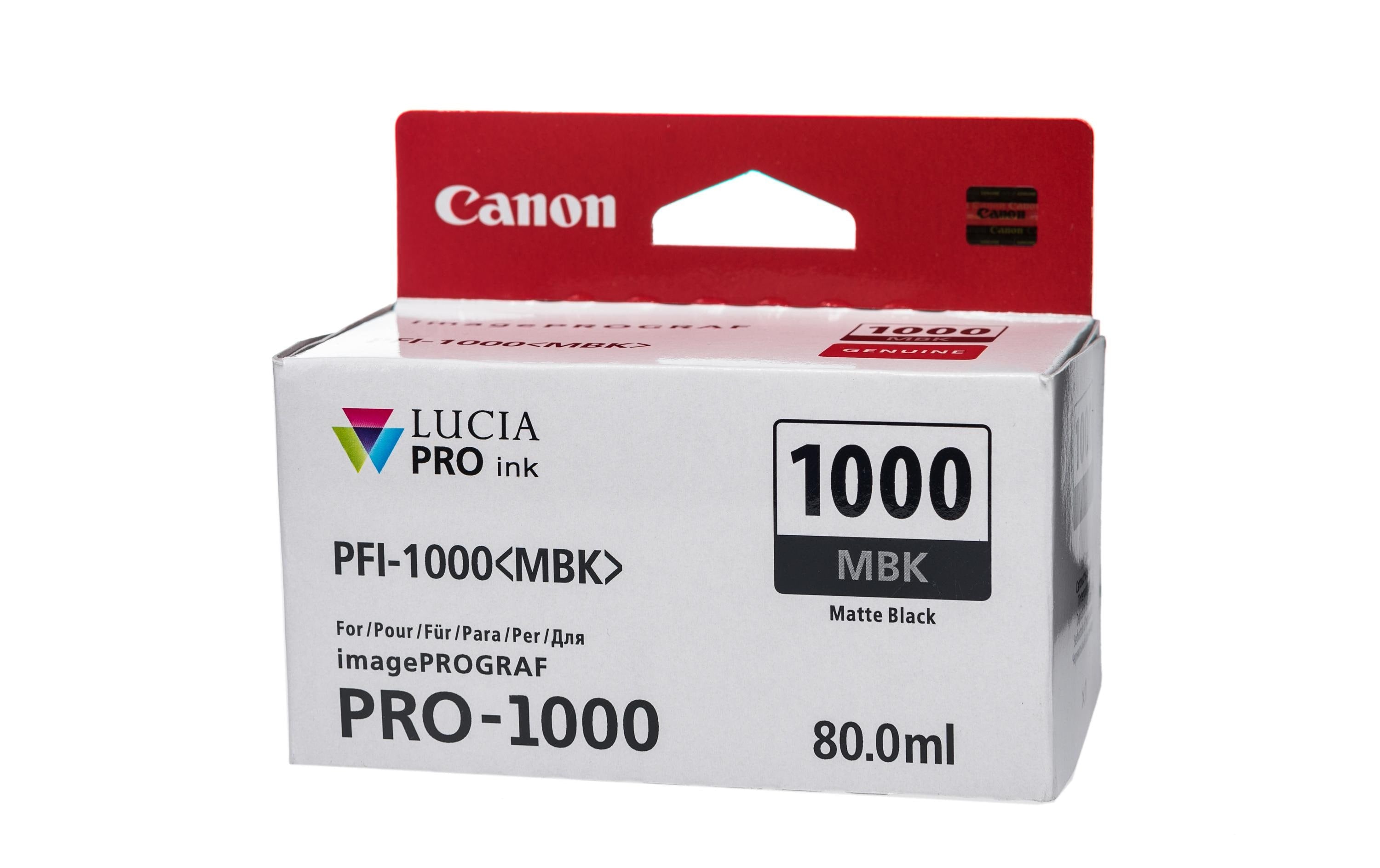 Tinte Canon PFI-1000MBK matte black