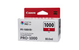 Tinte Canon PFI-1000R red