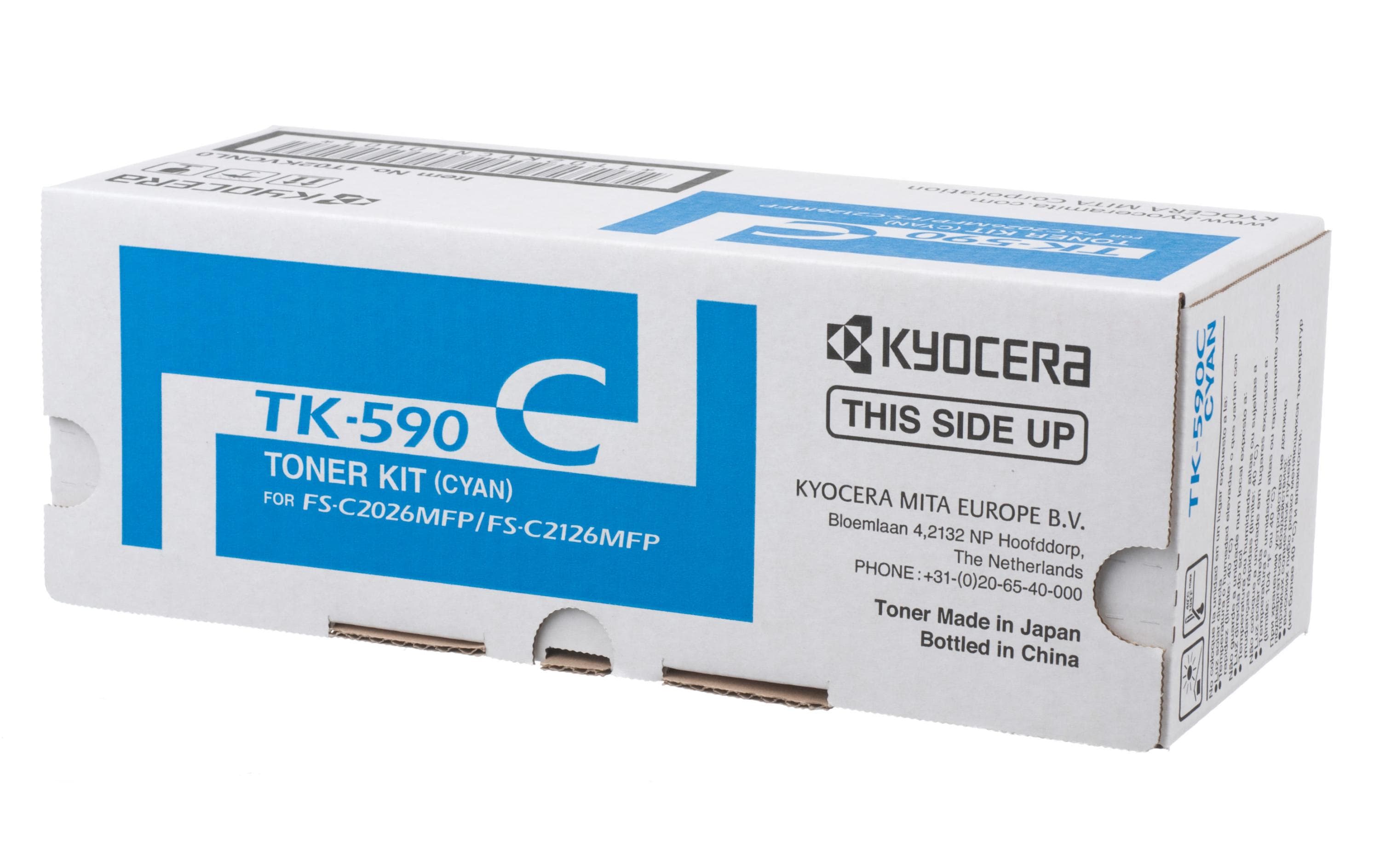 Toner Kyocera TK-590C, zu FS-C2026/2126MFP