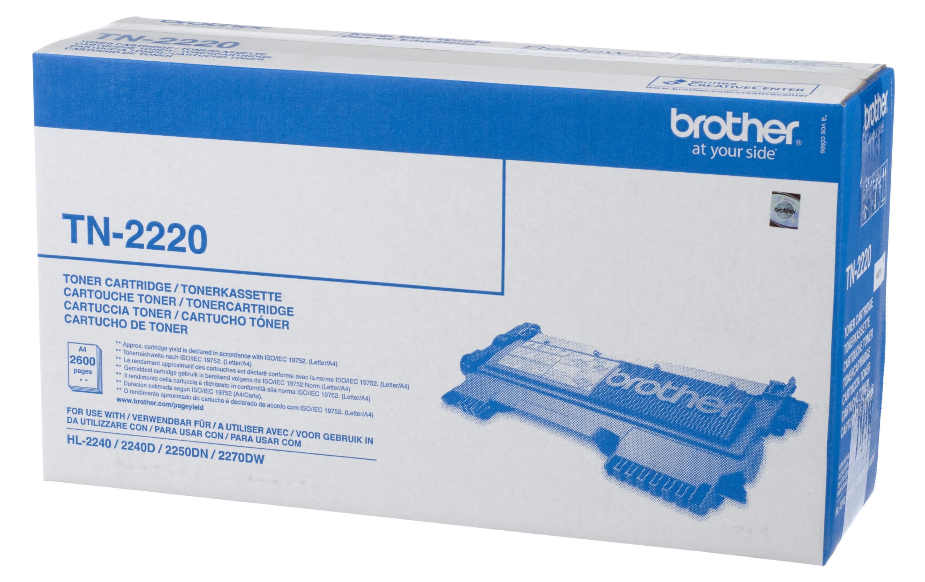 Toner Brother TN-2220, schwarz