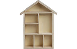 Creativ Company Holz Setzkasten in Hausform