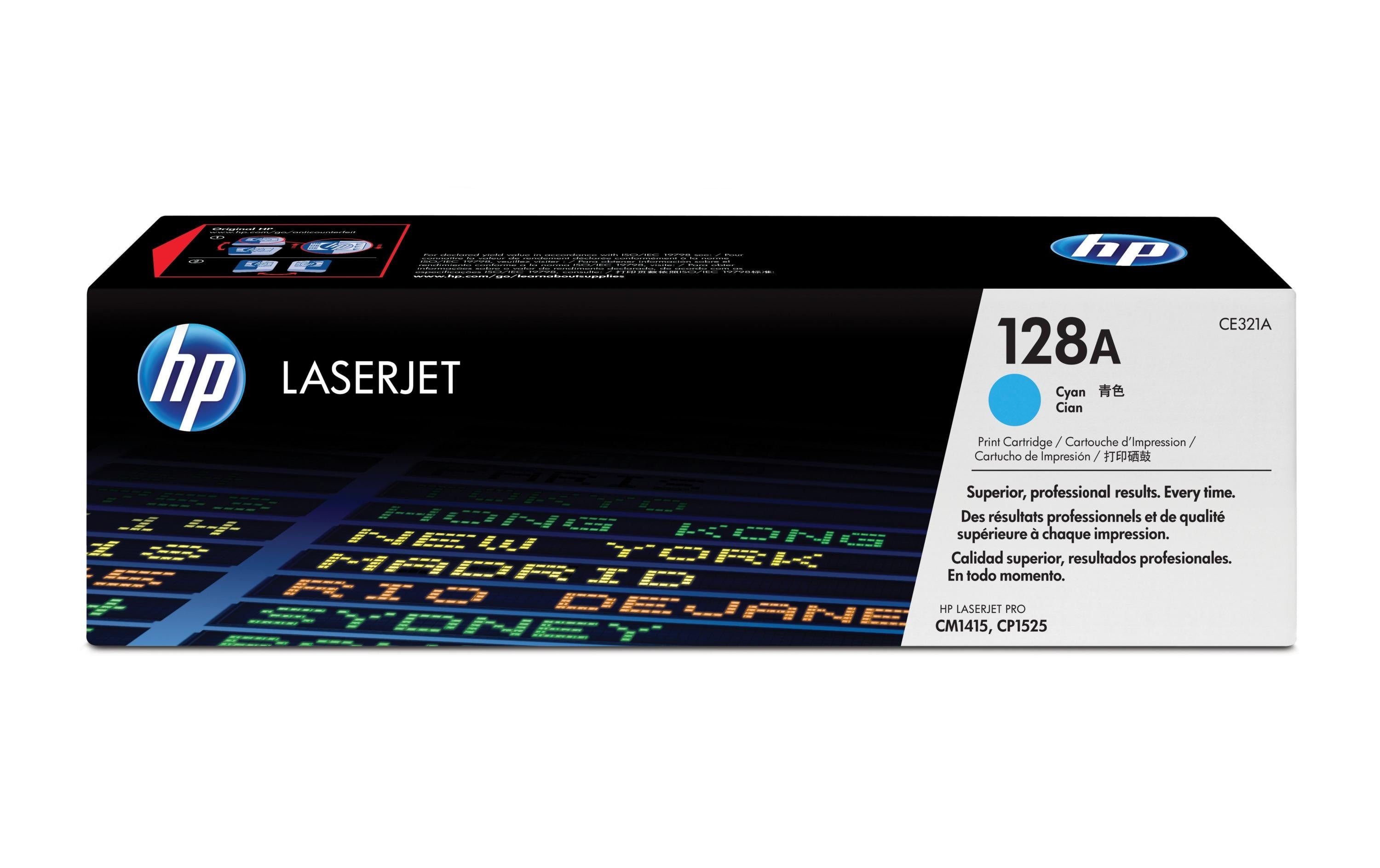 HP, Toner Nr. 128A (CE321A) Cyan