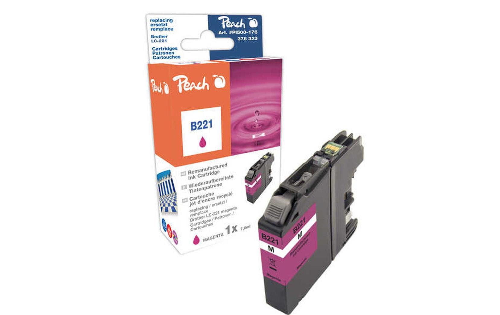 Peach Tinte Brother LC-221M