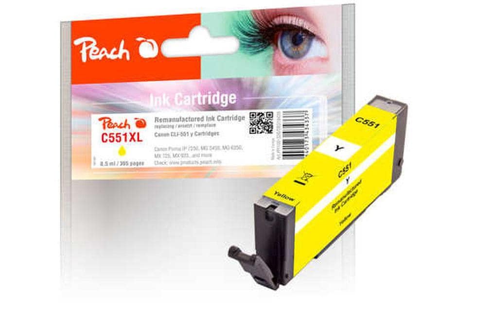 Peach Tinte Canon CLI-551 yellow