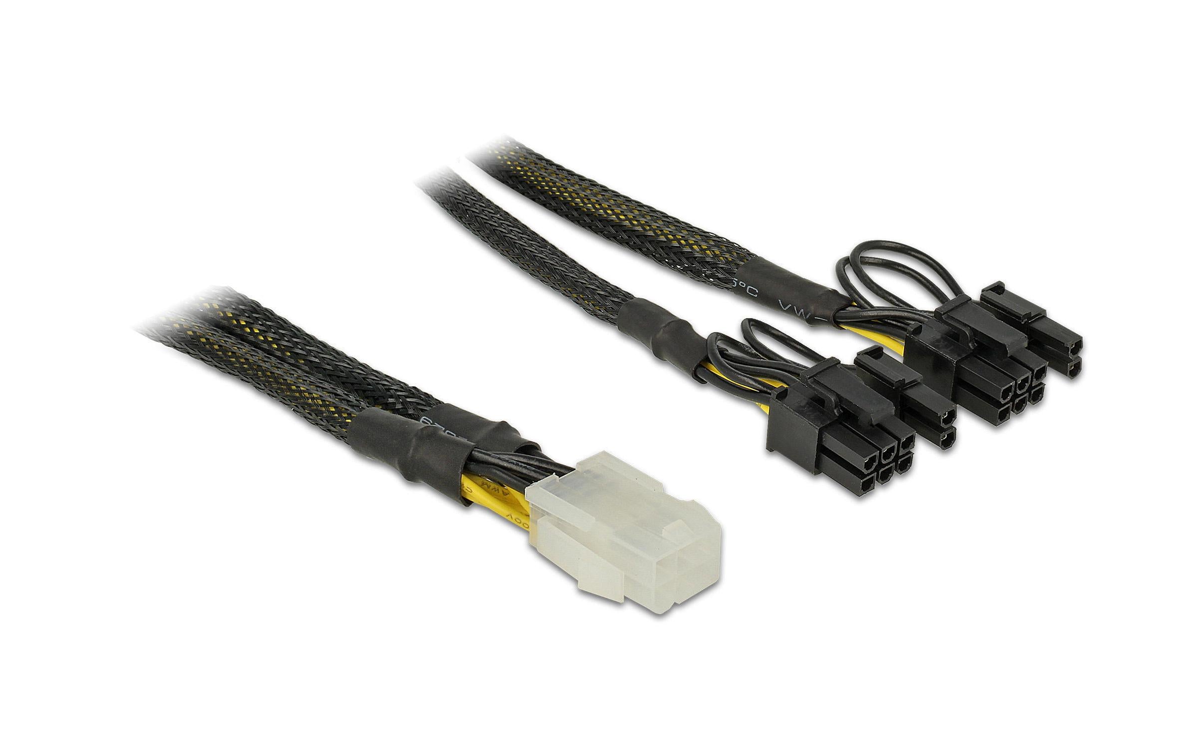 6Pin auf 2x 8Pin oder 2x 6Pin Stromadapter