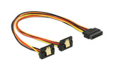 SATA zu 2x SATA Y-Stromadapter