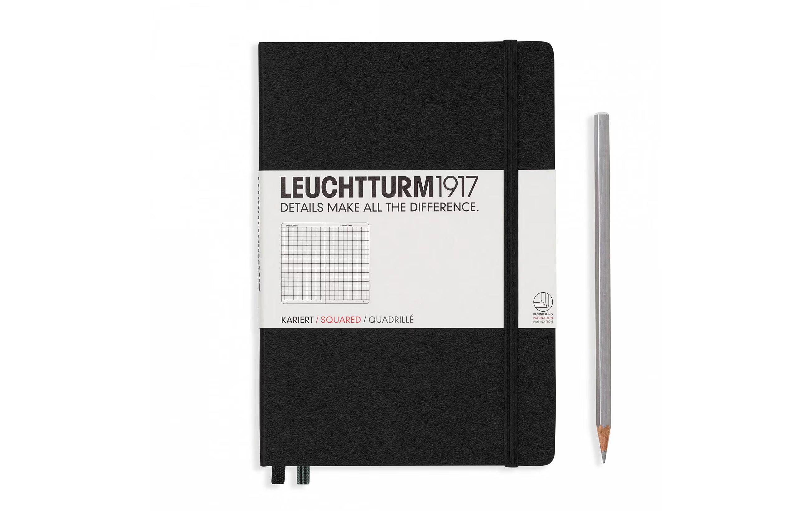 Leuchtturm Notizbuch Medium A5 kariert