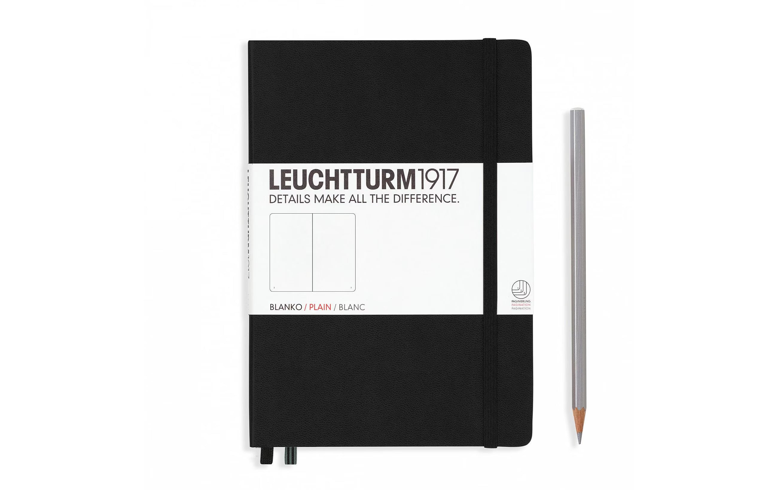 Leuchtturm Notizbuch Medium A5 blanko
