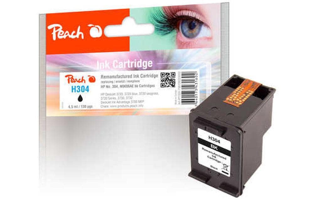 Peach Tinte HP Nr. 304 (N9K06AE)