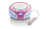 Lenco SCD-650 CD-Player, Pink