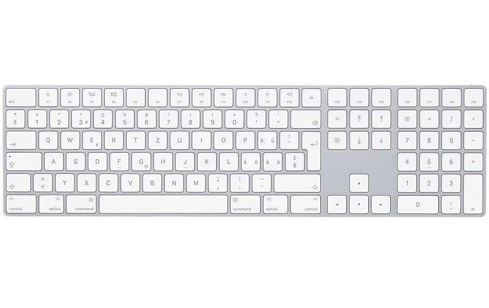 Apple Magic Keyboard mit Ziffernblock, CH