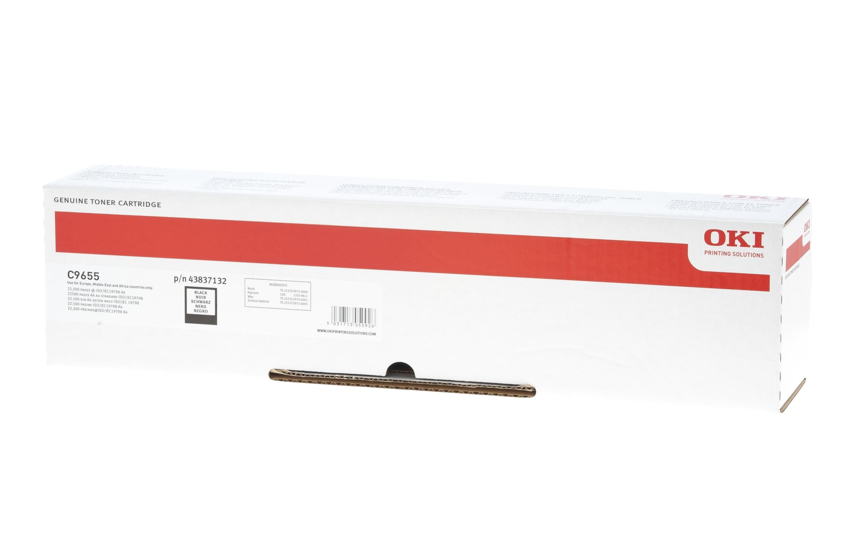 Toner zu OKI C9655 schwarz