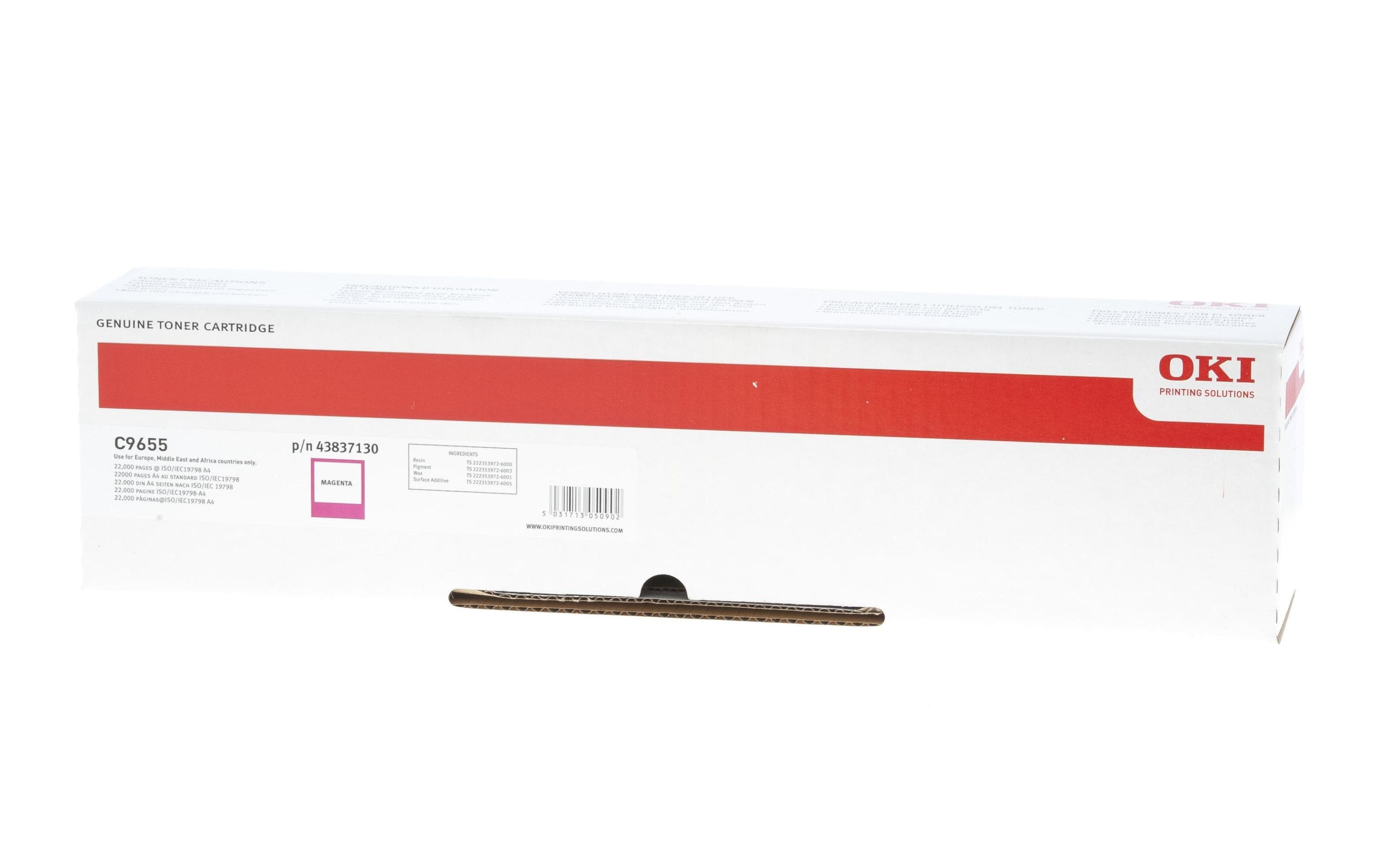 Toner zu OKI C9655 magenta