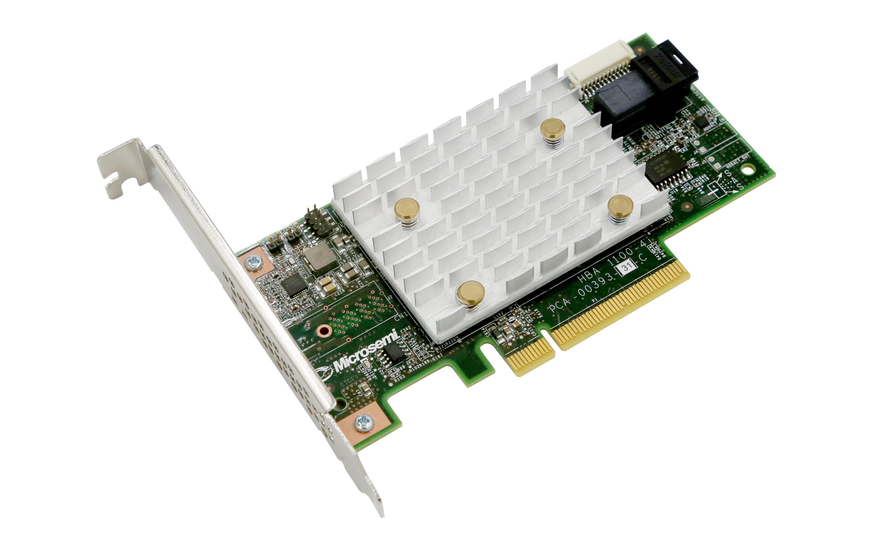 Adaptec HBA 1100-4I: PCI-Ex8 HBA-Kontroller