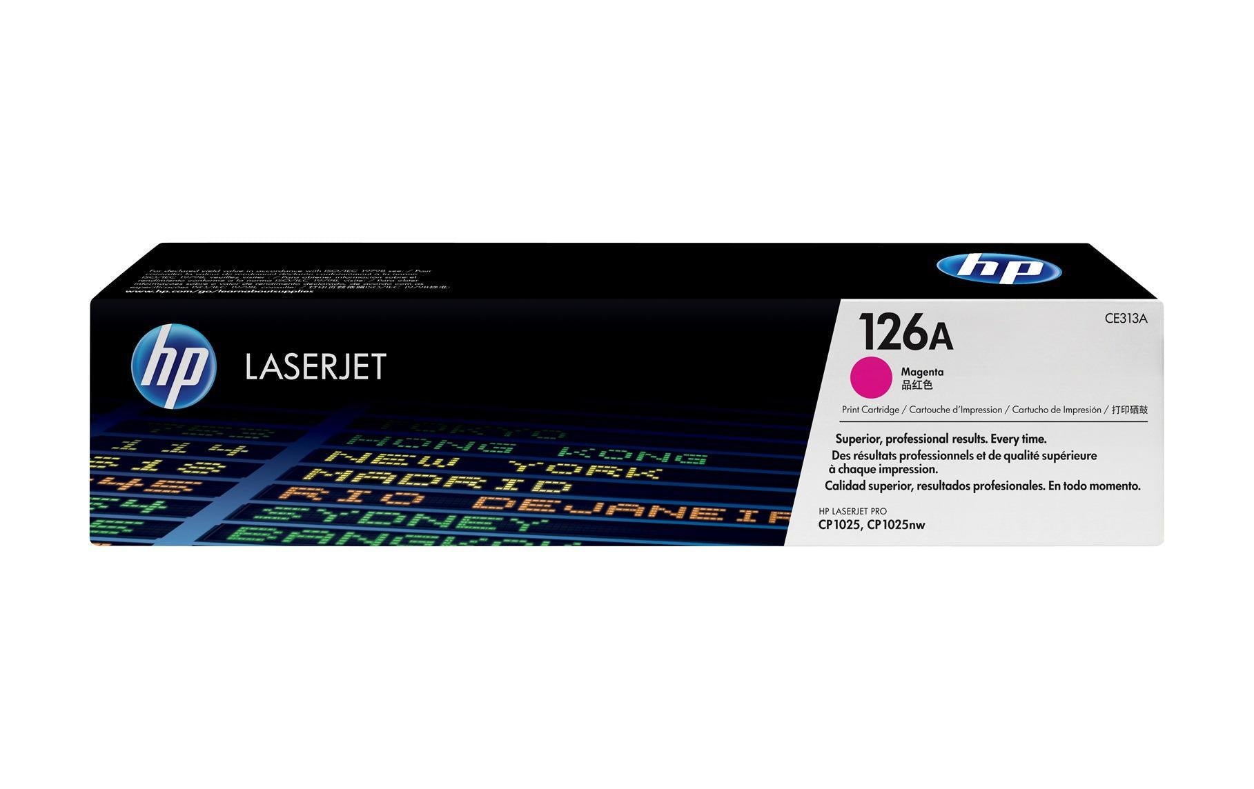 HP, Toner Nr. 126A (CE313A) Magenta