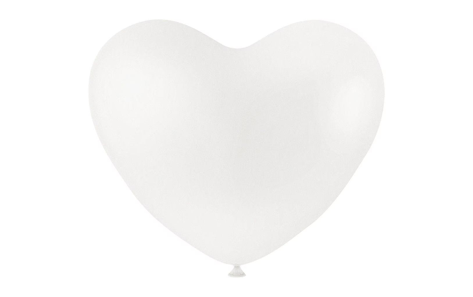 Creativ Company Ballons in Herzform weiss