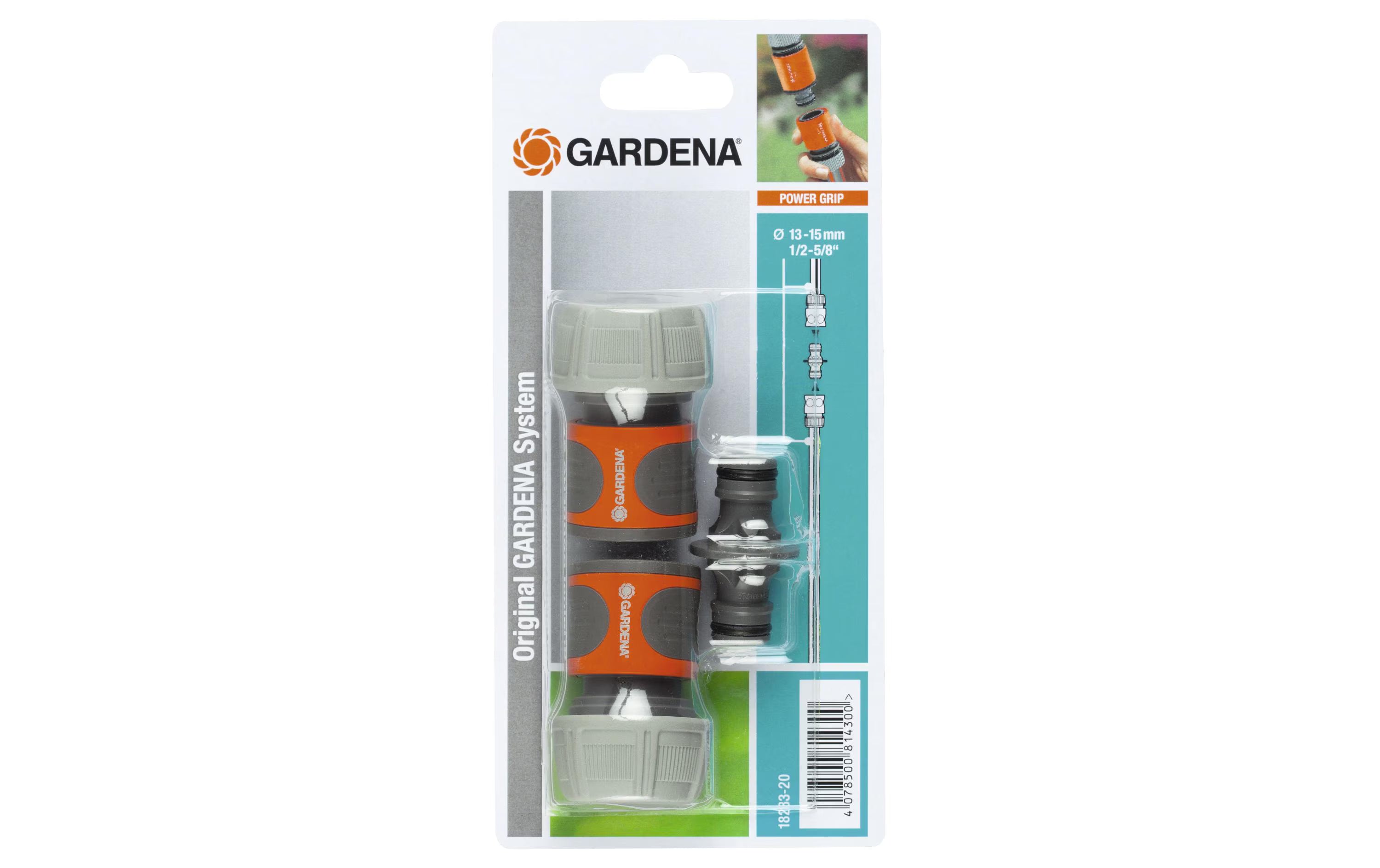 Gardena Kupplungs-Satz 19mm (3/4)