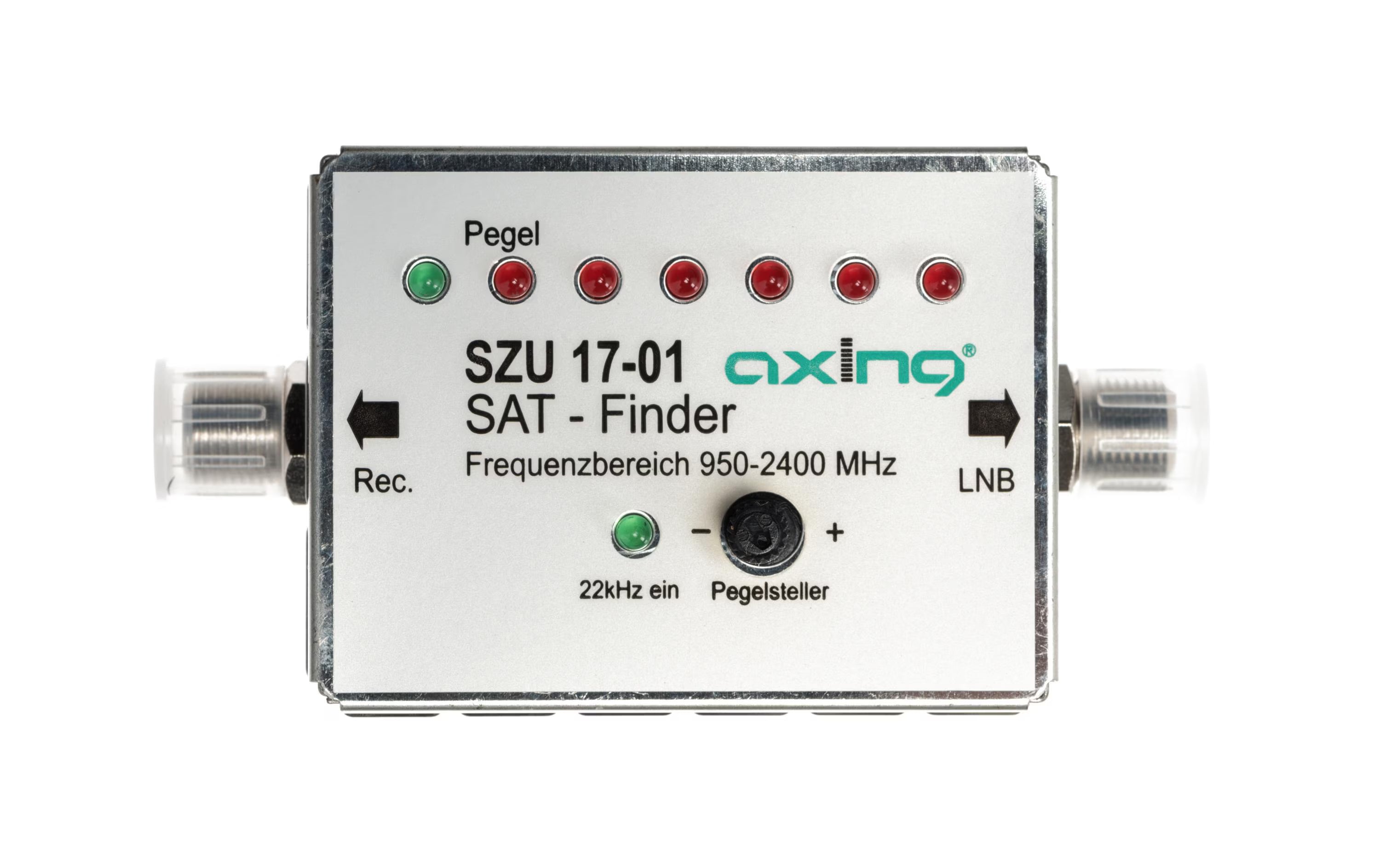 Sat Finder, Satellitenmessgerät
