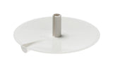 Agro Deckenrosette 98mm rund, Kabelauslass