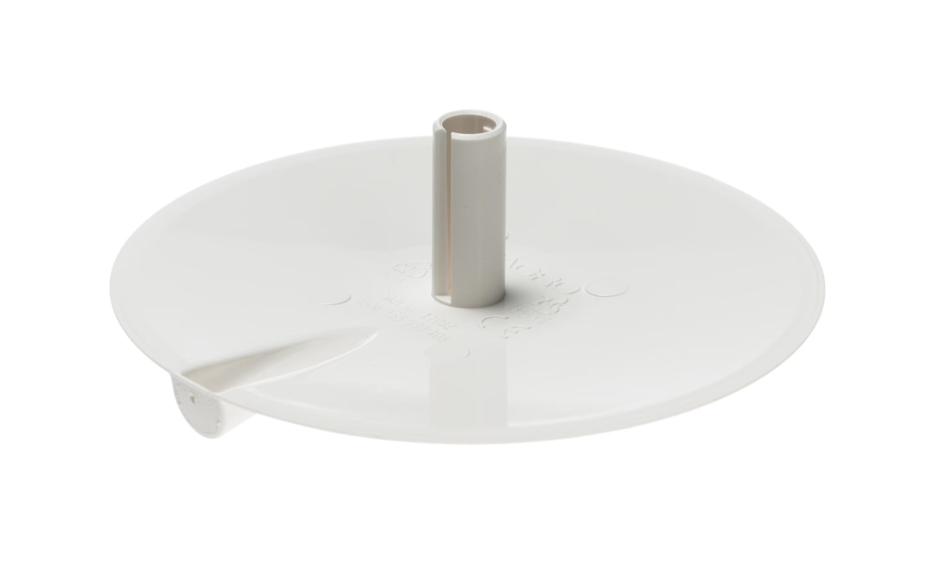Agro Deckenrosette 98mm rund, Kabelauslass