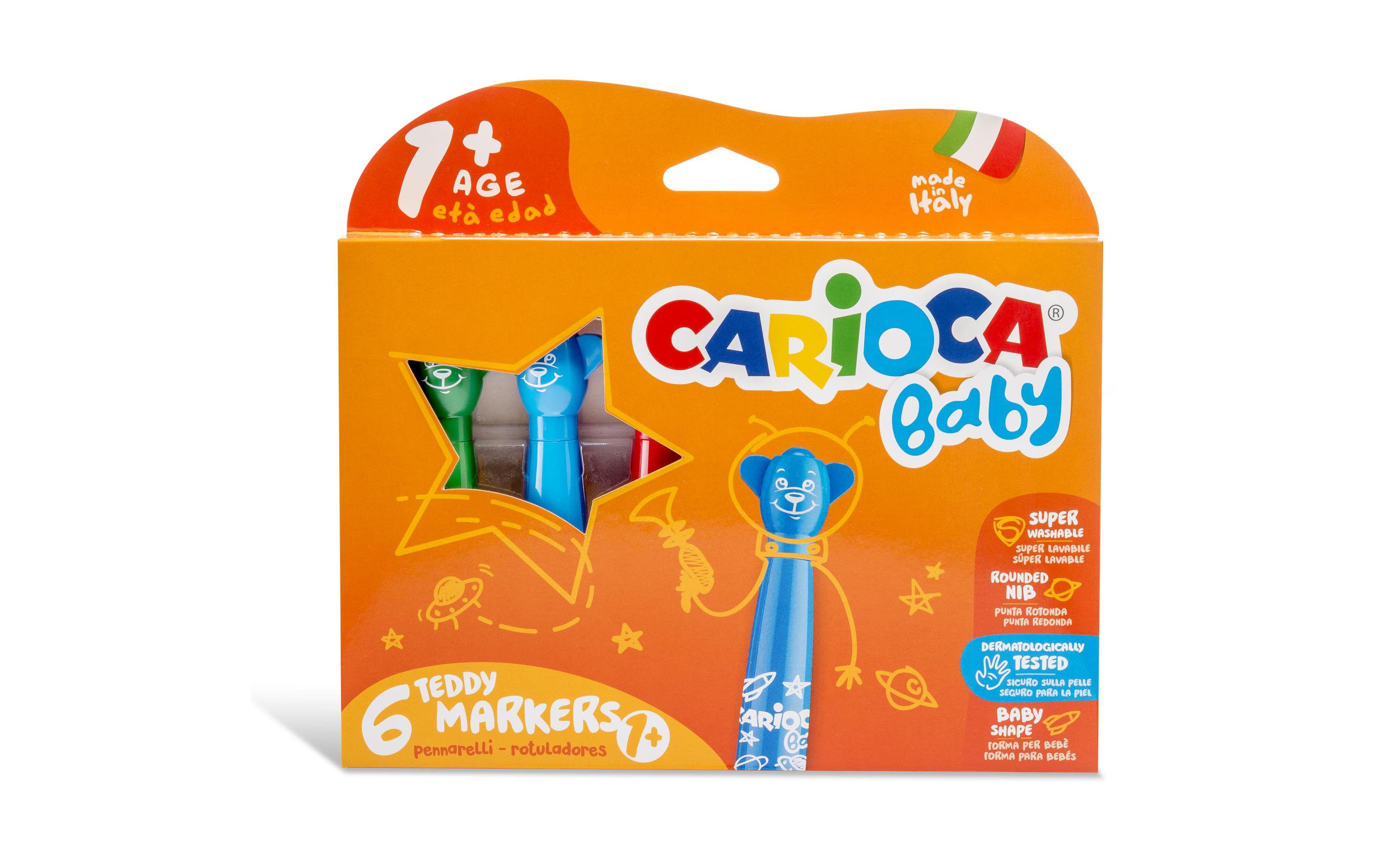 Carioca Fasermaler Baby Teddy 1+