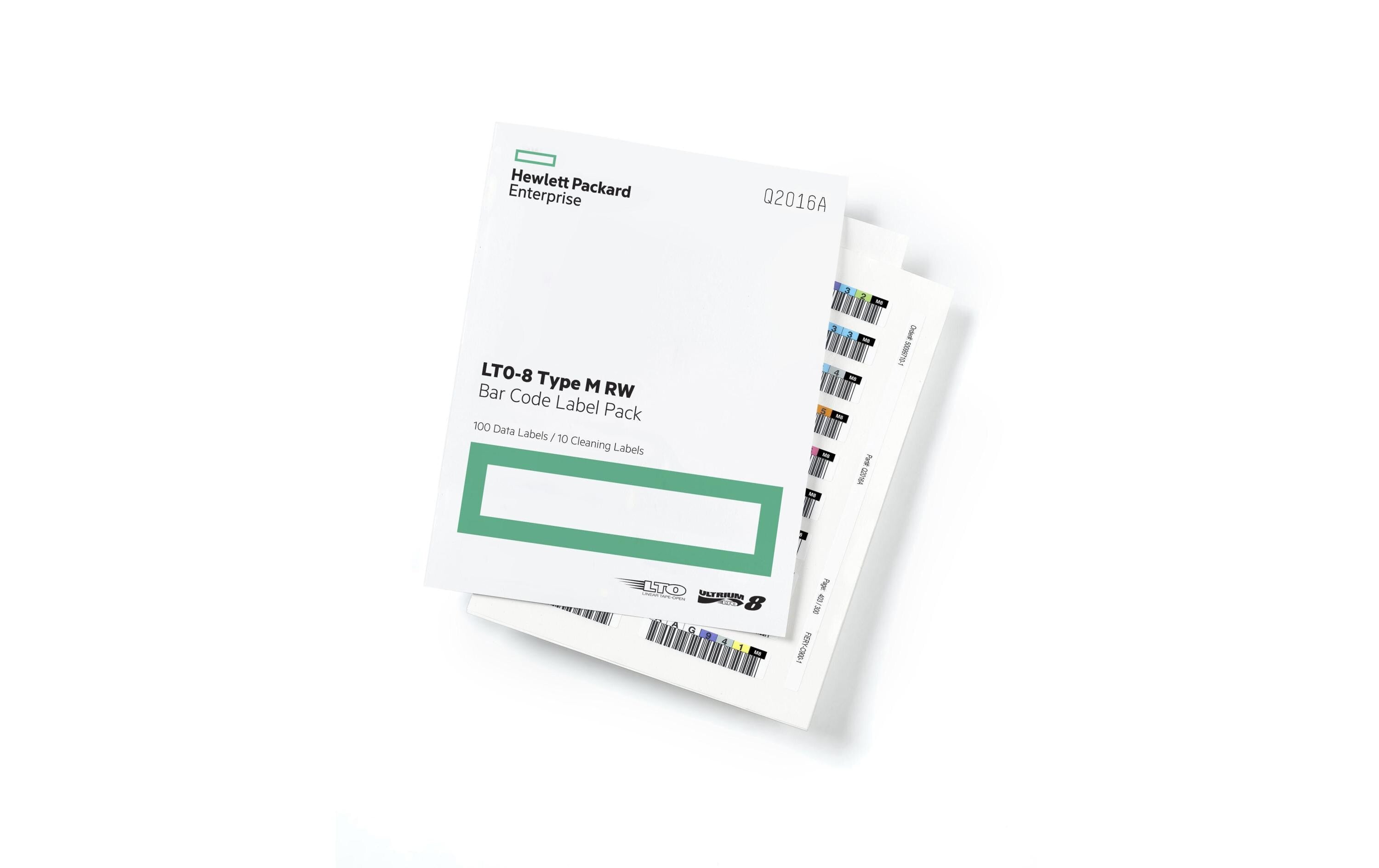 HPE Q2015A: 100 Strichcode Etiketten LTO-8