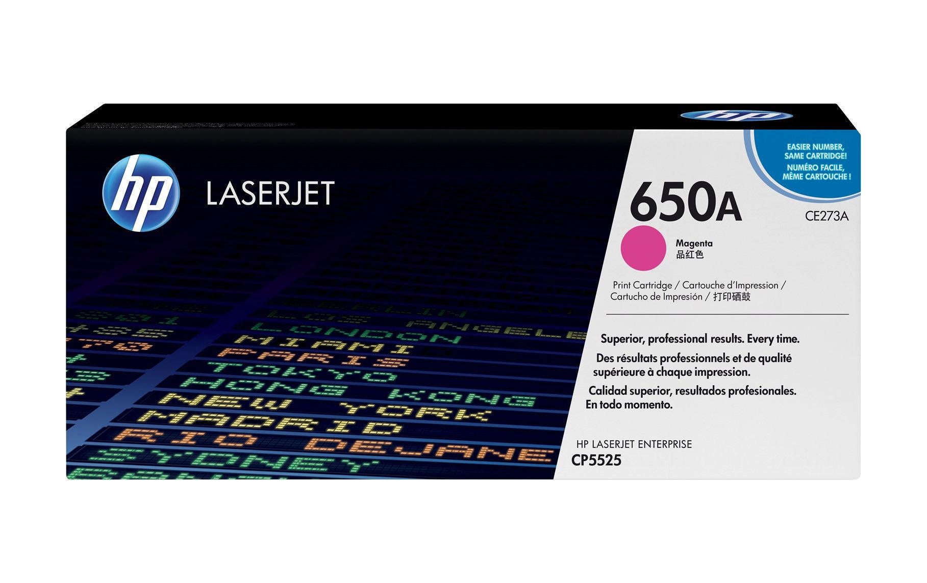 HP Toner 650A - Magenta (CE273A)