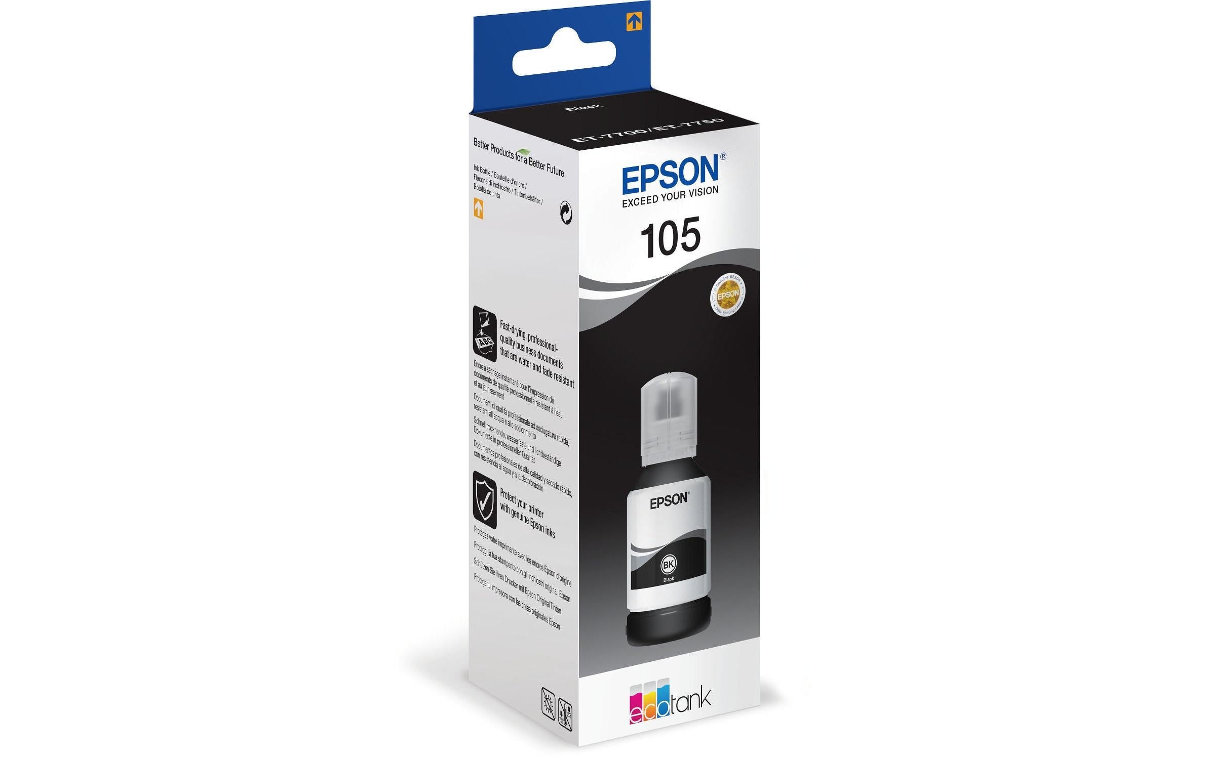 Tinte Epson T00Q140 black, 140ml