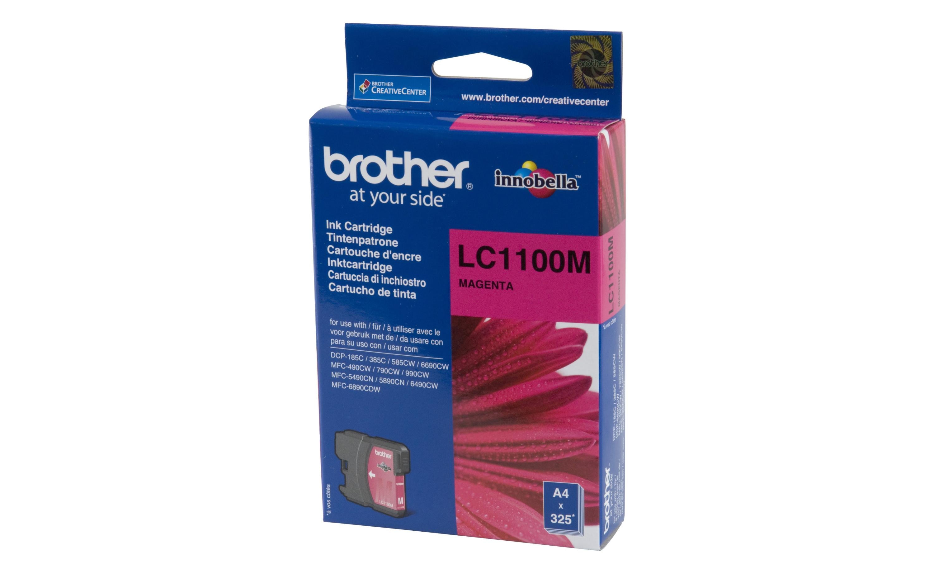 Tinte Brother LC-1100M, magenta
