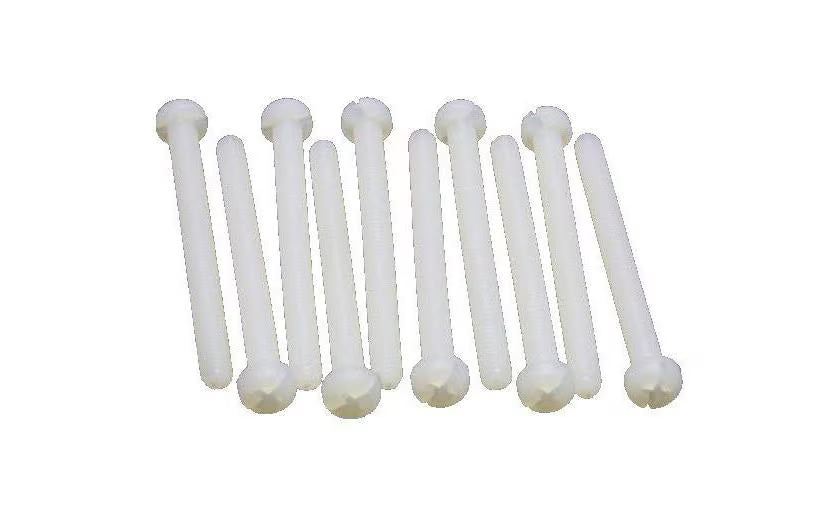 EP M2x10mm Nylon-Schraube, 10 Stk.