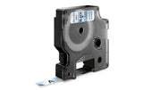 Dymo Schriftband D1, 9mm x 7m, Band:trans.