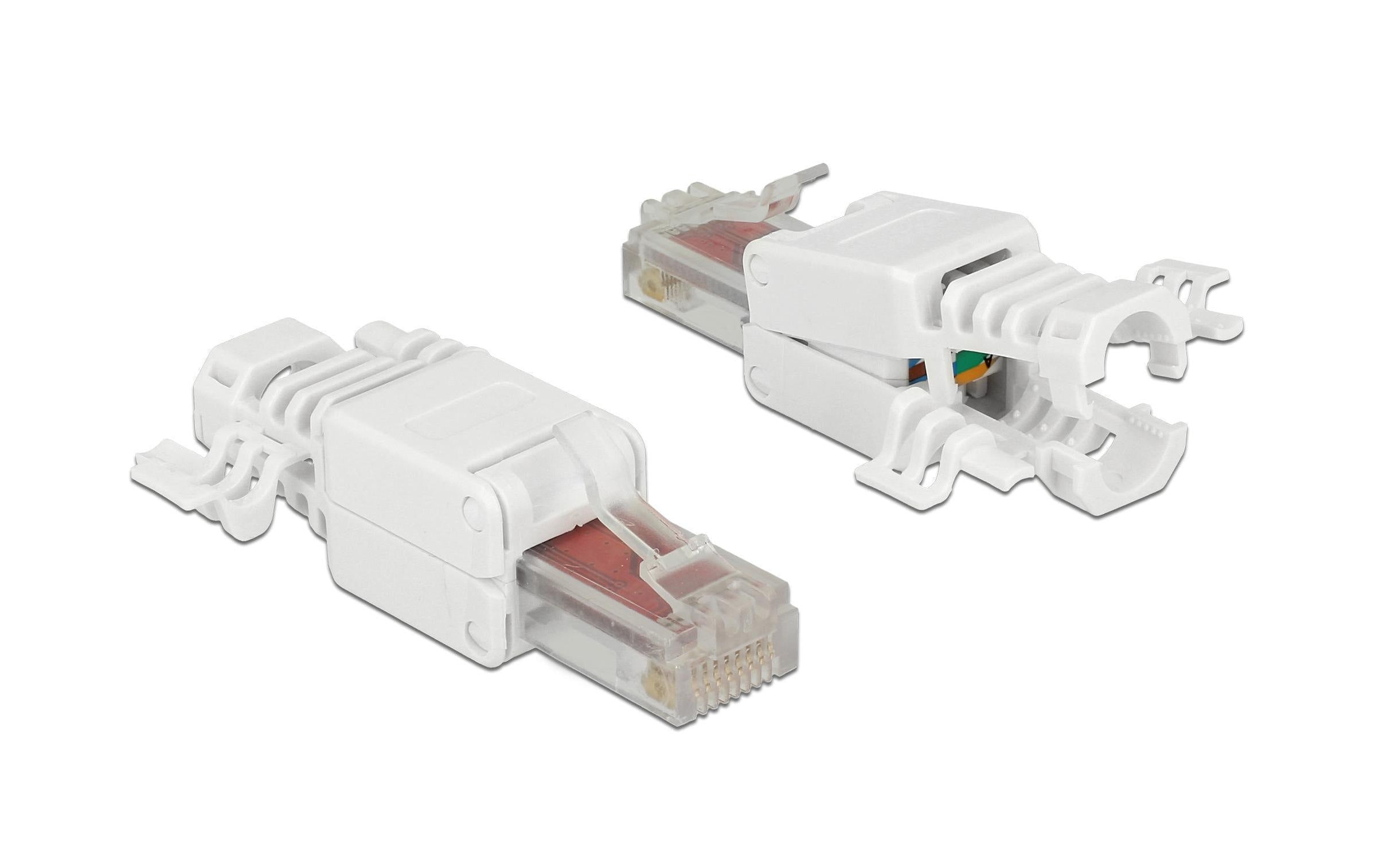 Delock RJ45 Stecker, UTP, Cat.6, 2 Stück