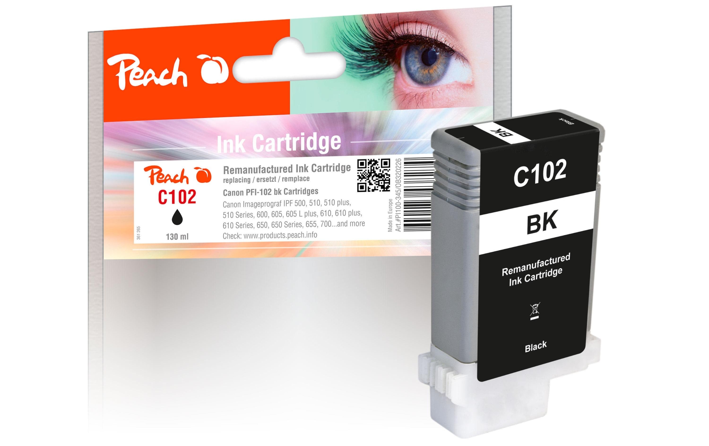 Peach Tinte Canon PFI-102