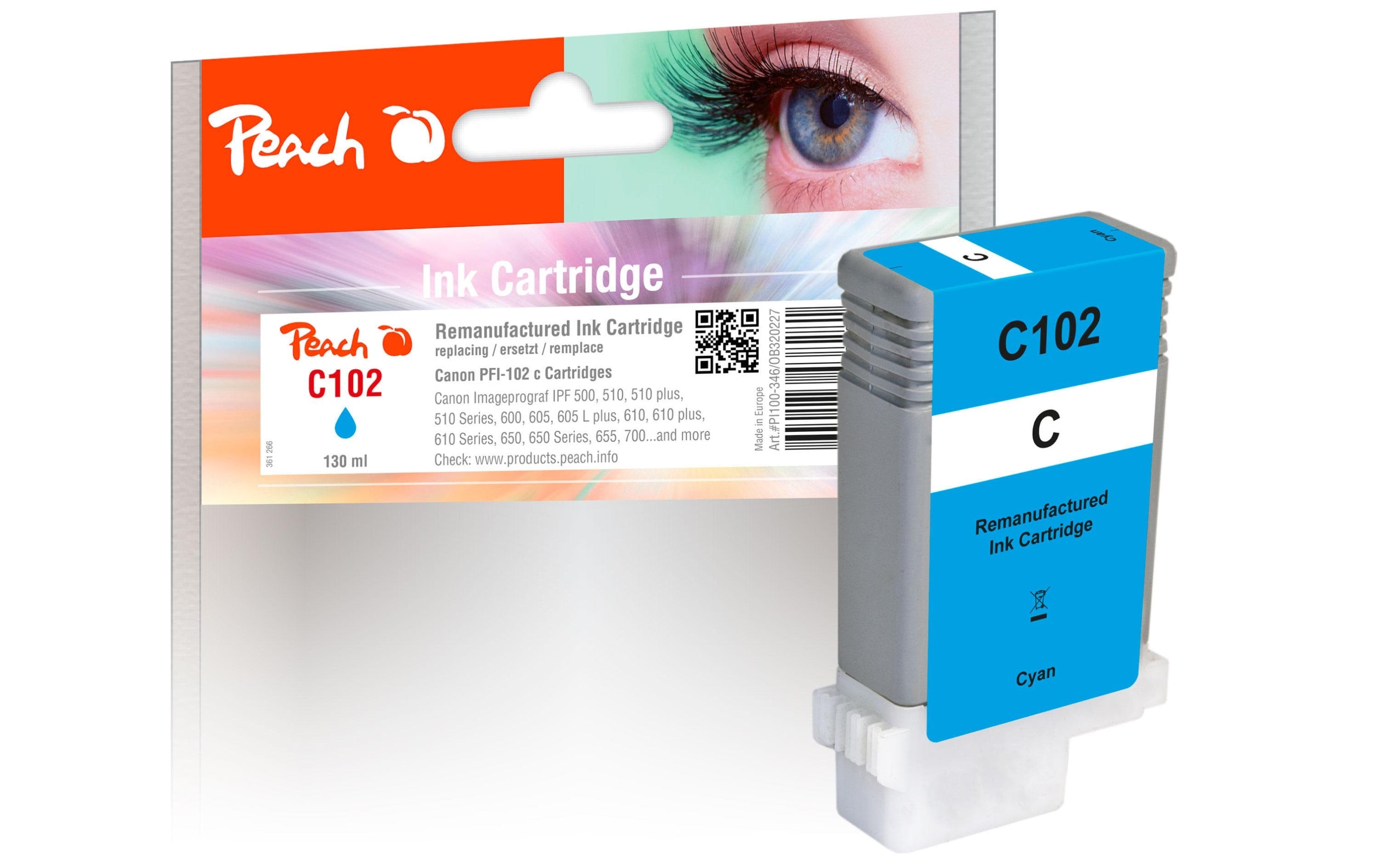 Peach Tinte Canon PFI-102