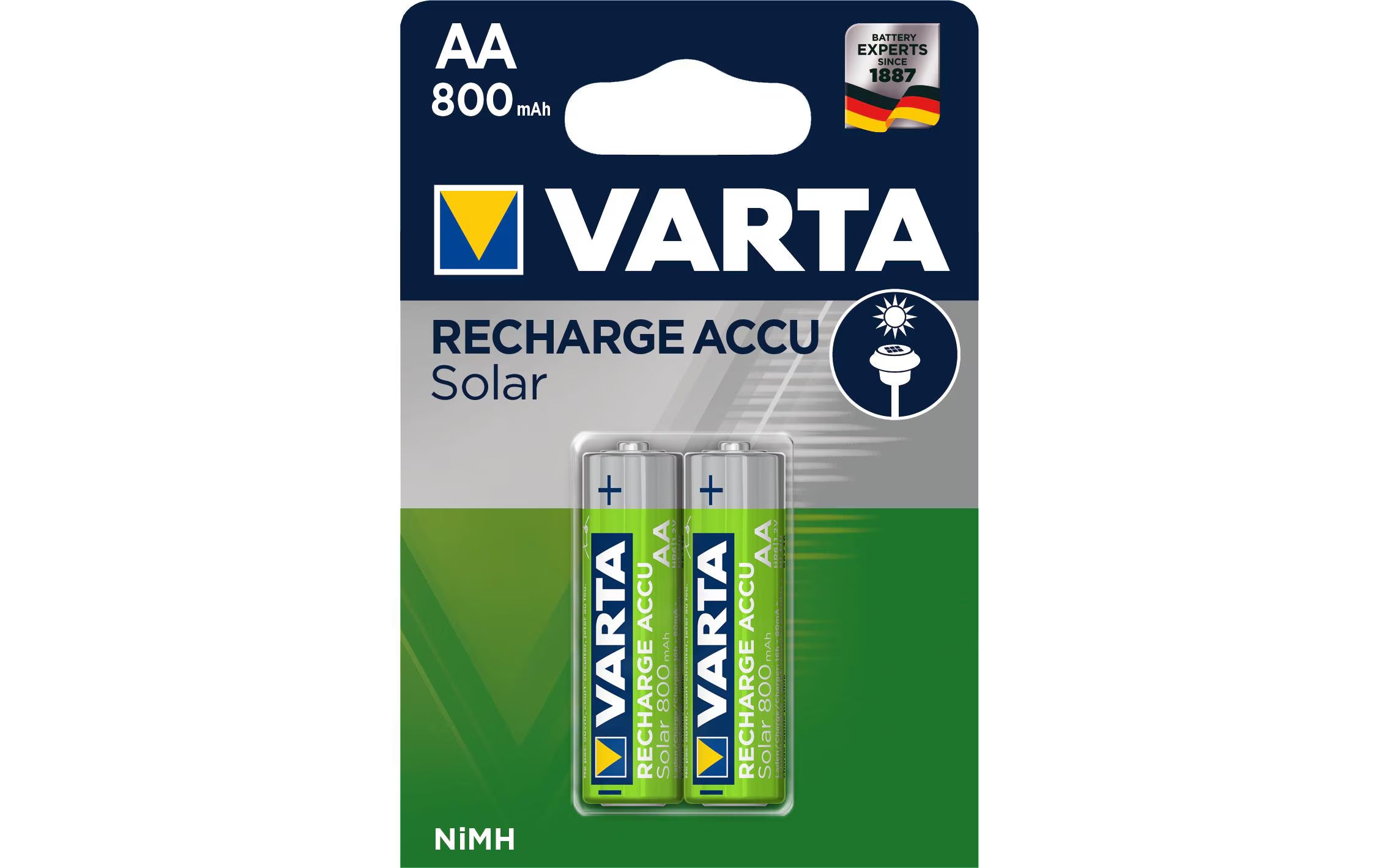 VARTA Akku AA 800mAh, 2Stk