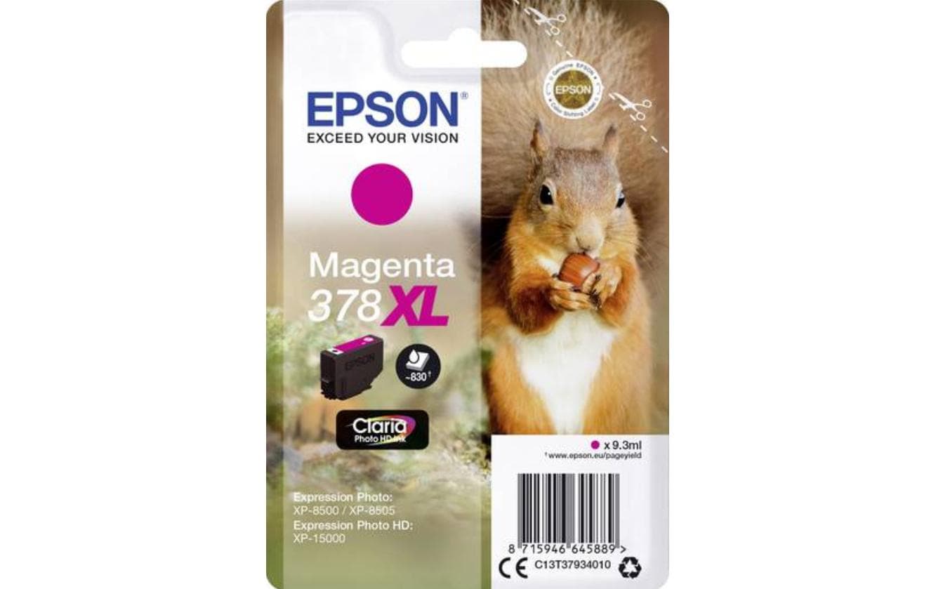 Tinte Epson C13T37934010 magenta 378XL