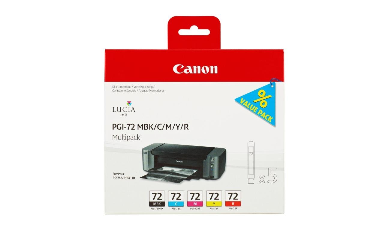 Tinte Canon PGI-72 MBK/C/M/Y/R