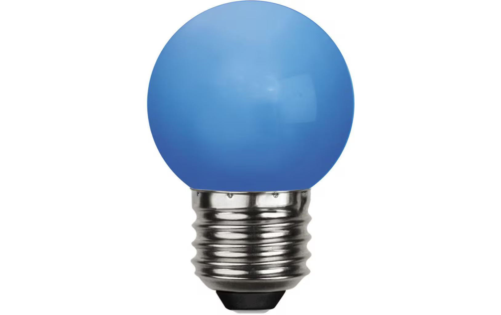LED Mini Lampe blau, E27, 230V