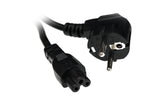 Netzkabel International Schuko 90° - C5