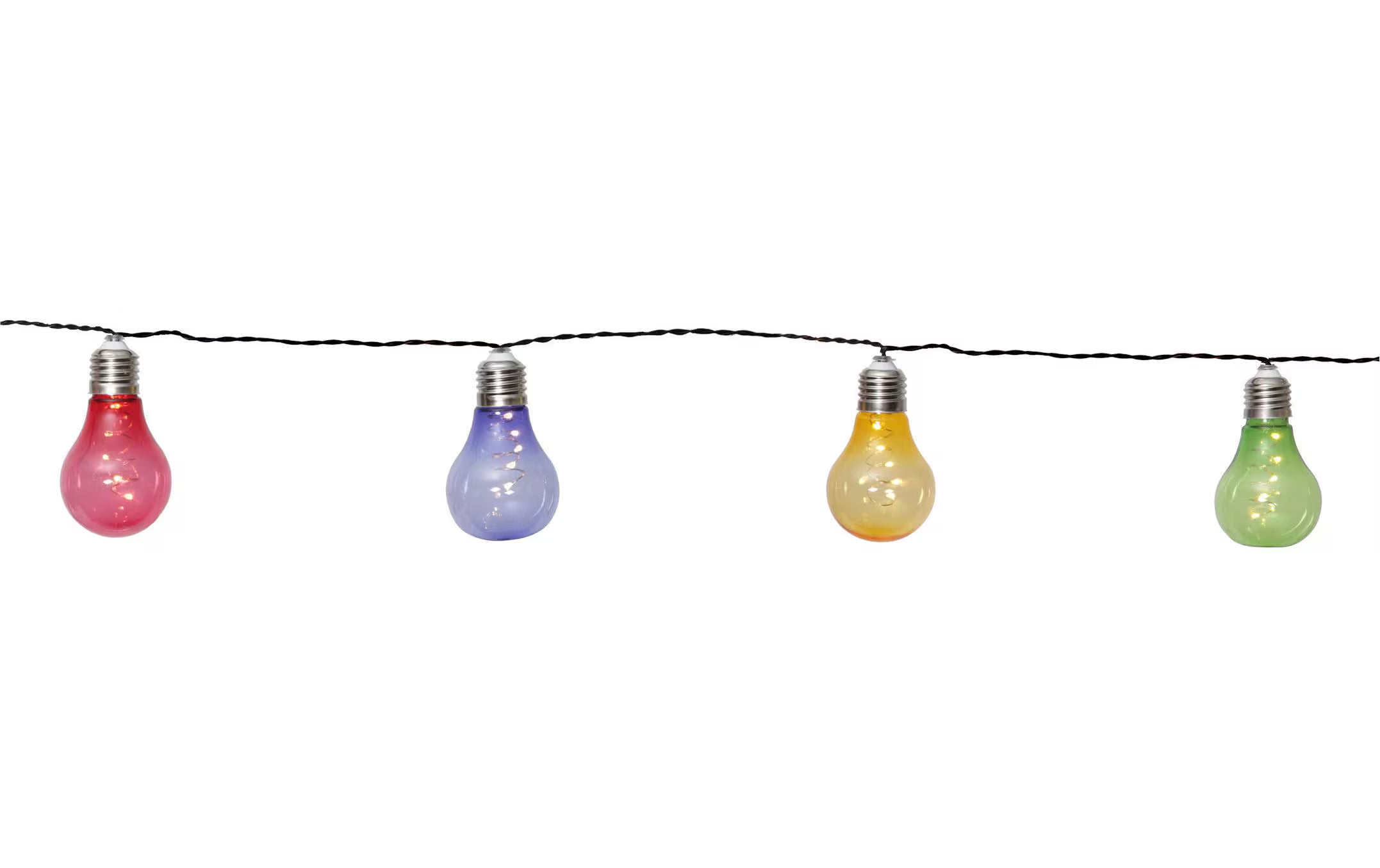 Star Trading LED Lichterkette Glow farbig
